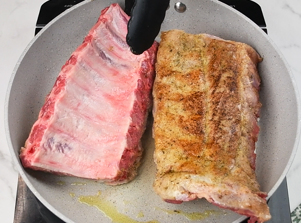 Slow Cooker Salsa Verde Pork Ribs - Step 3